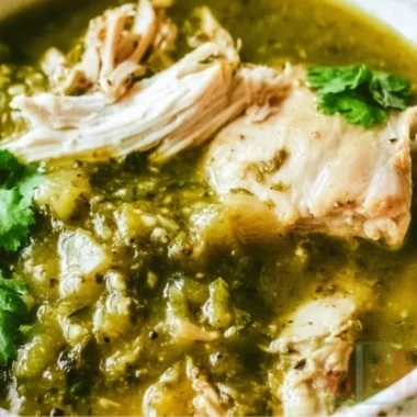 Healthy anti-inflammatory chicken green chile recipe