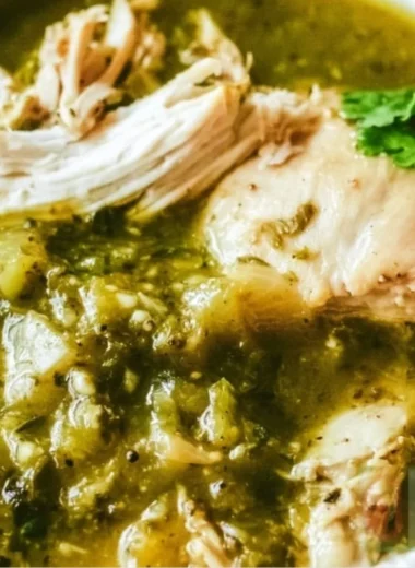 Healthy anti-inflammatory chicken green chile recipe