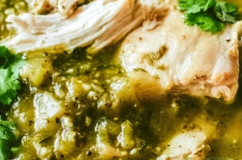 Healthy anti-inflammatory chicken green chile recipe
